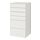 PLATSA/SMÅSTAD - chest of 6 drawers, white/white | IKEA Hong Kong and Macau - PE788846_S1