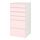 PLATSA/SMÅSTAD - chest of 6 drawers, white/pale pink | IKEA Hong Kong and Macau - PE788850_S1