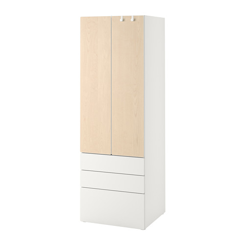 PLATSA/SMÅSTAD wardrobe
