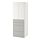 PLATSA/SMÅSTAD - 衣櫃, 白色 灰色/附四個抽屜 | IKEA 香港及澳門 - PE788910_S1