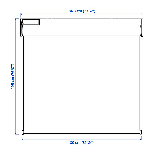 FYRTUR block-out roller blind