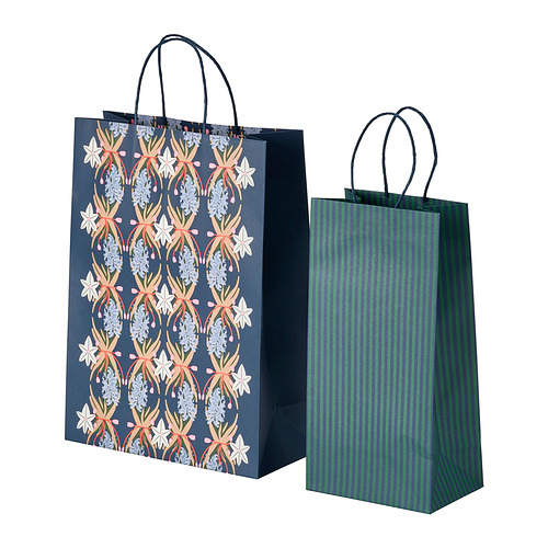 VINTERFINT gift bag, set of 2