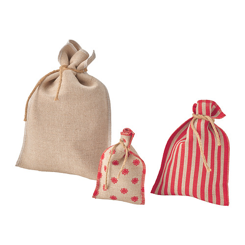 VINTERFINT gift bag, set of 3