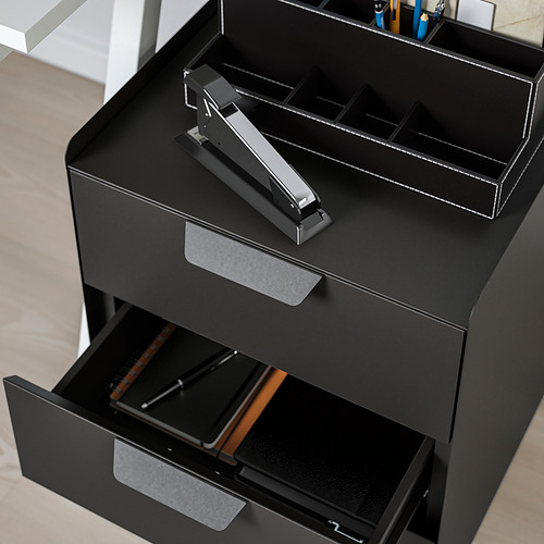TROTTEN drawer unit w 3 drawers on castors