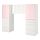 SMÅSTAD - 貯物組合, 白色/淡粉紅色 | IKEA 香港及澳門 - PE789078_S1