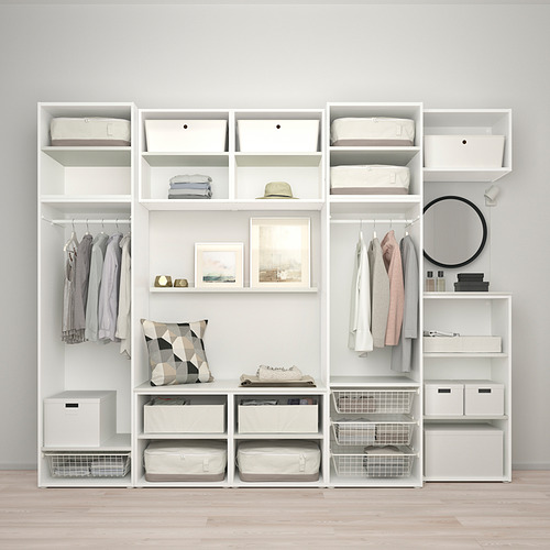 PLATSA wardrobe w 10 doors