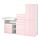 PLATSA/SMÅSTAD - 貯物組合, 白色 淡粉紅色/附更換尿布檯 | IKEA 香港及澳門 - PE789126_S1