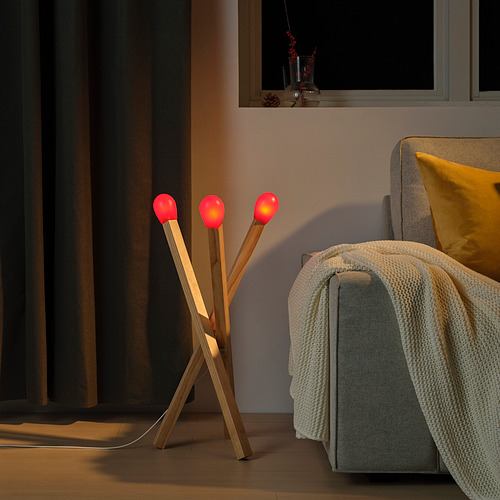STRÅLA LED floor lamp