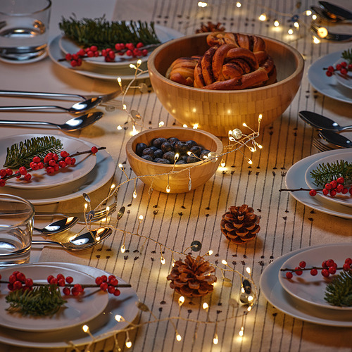 STRÅLA LED lighting chain with 80 lights