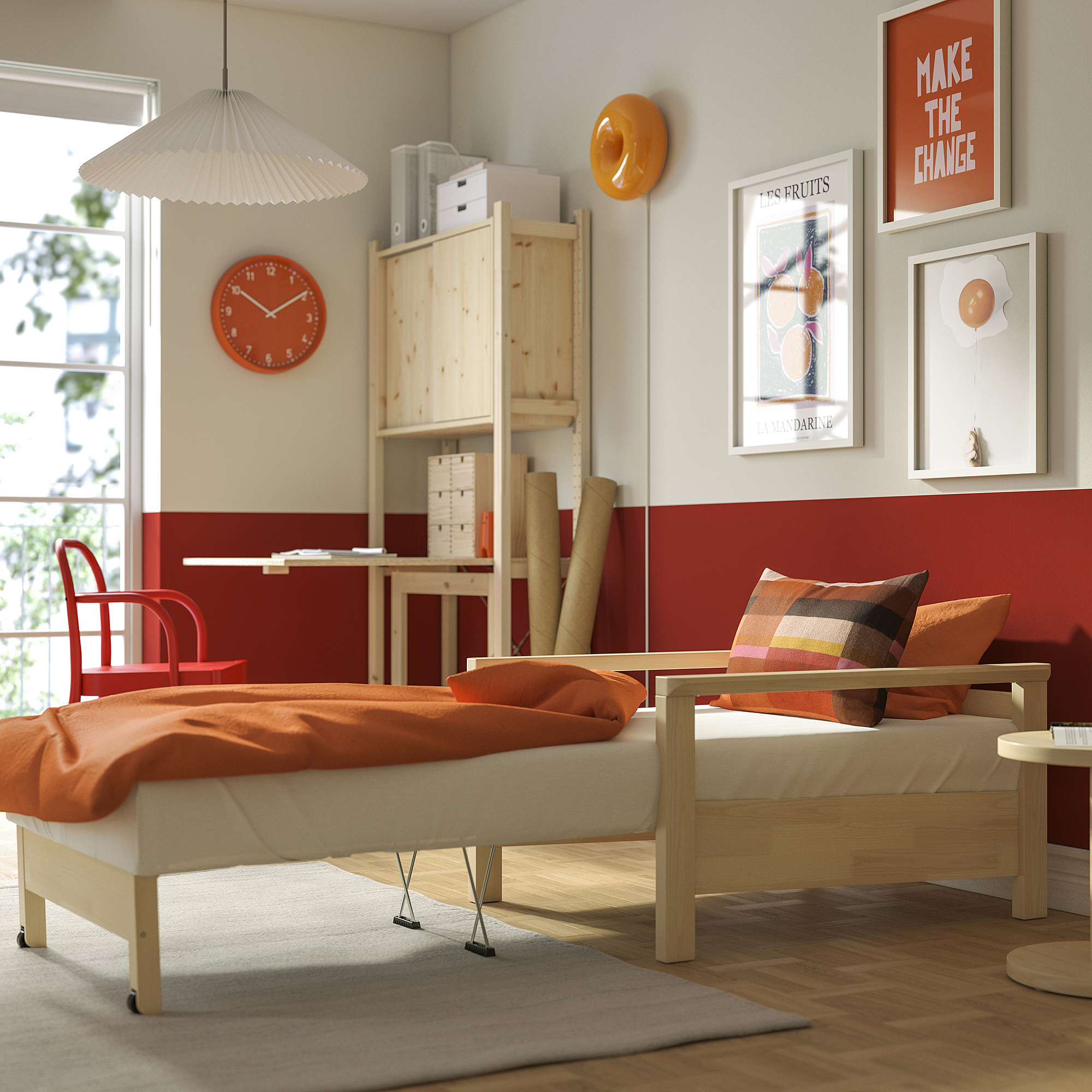 TORNSBORG armchair-bed