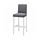 BERGMUND - 高腳凳連靠背, 白色/Gunnared 暗灰色 | IKEA 香港及澳門 - PE789291_S1