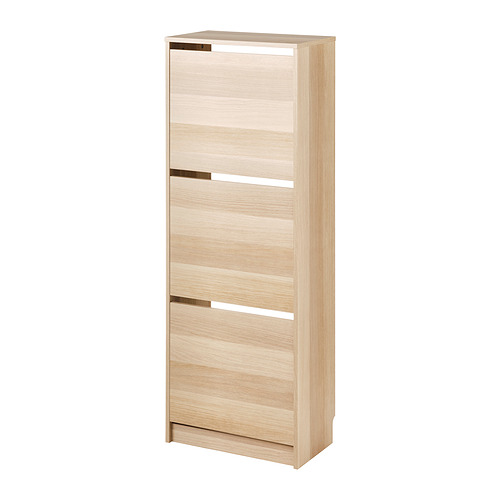 BISSA shoe cabinet with 3 compartments