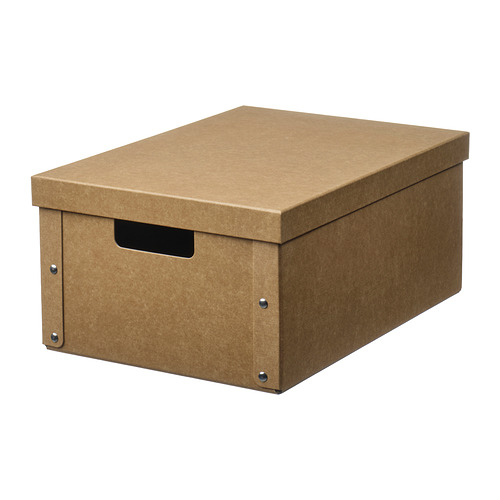 GÄRDESGÅRD storage box with lid