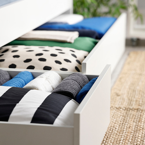 VIHALS bed storage box, set of 2