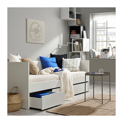 VIHALS bed storage box, set of 2