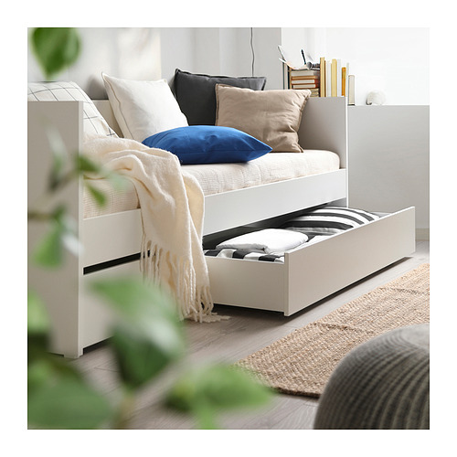 VIHALS bed storage box, set of 2