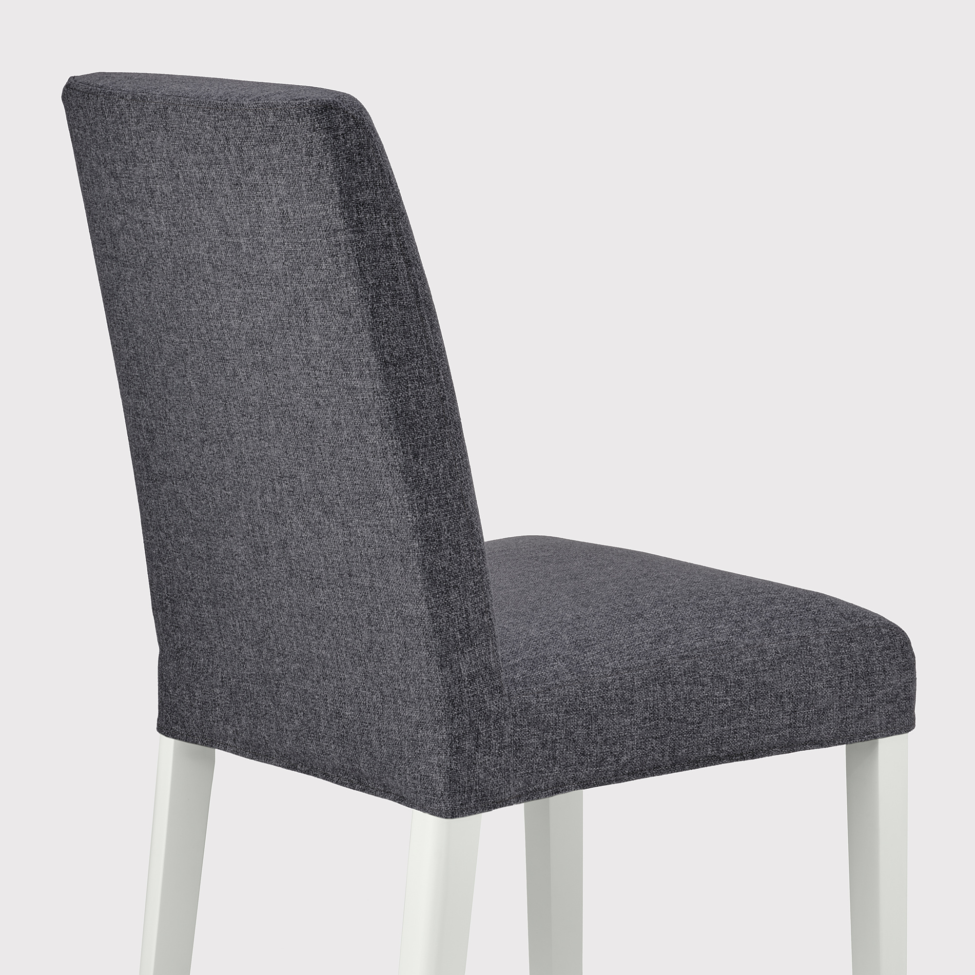 BERGMUND chair, white/Gunnared medium grey IKEA Hong Kong and Macau