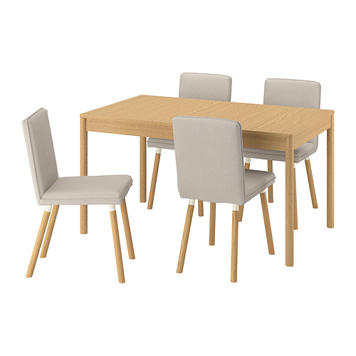TONSTAD/TONSTAD table and 4 chairs