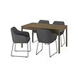 TONSTAD/TOSSBERG table and 4 chairs