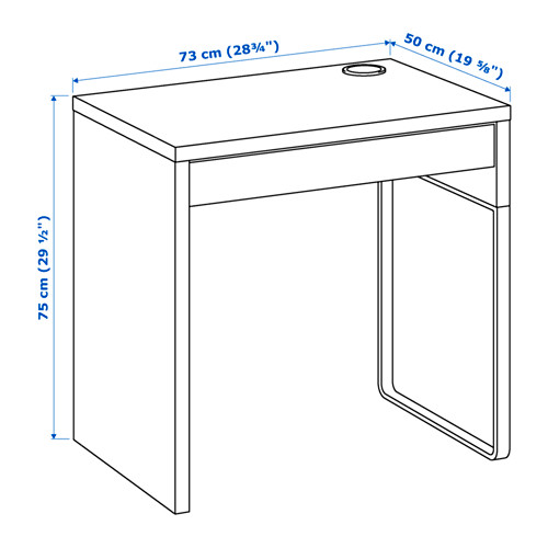 GUNRIK/MICKE desk and chair