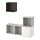 EKET - wall-mounted cabinet combination, white/light grey/dark grey | IKEA Hong Kong and Macau - PE692974_S1