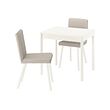 TONSTAD/TONSTAD table and 2 chairs