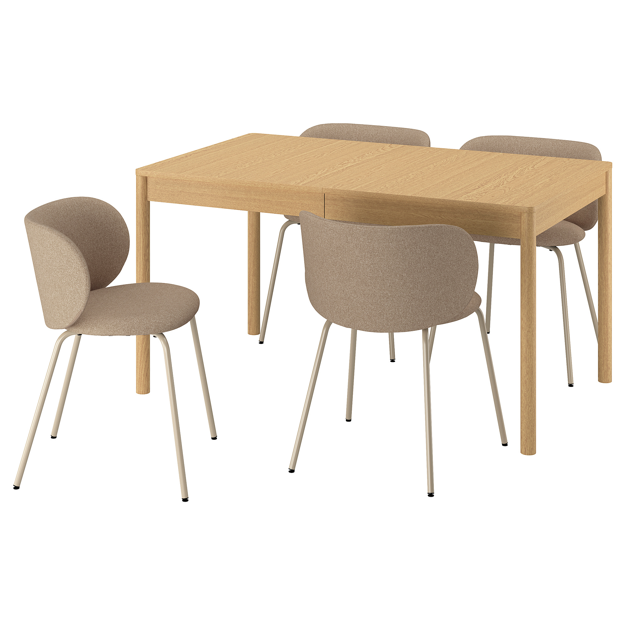 KRYLBO/TONSTAD table and 4 chairs