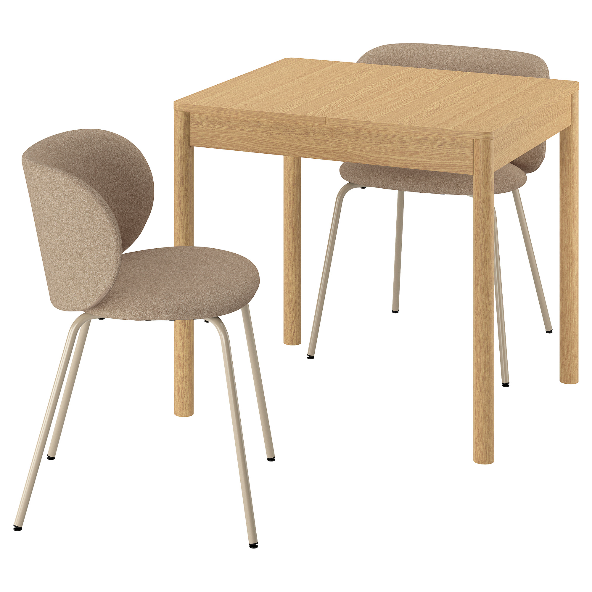 KRYLBO/TONSTAD table and 2 chairs