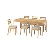 TONSTAD/TONSTAD table and 6 chairs