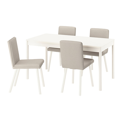 TONSTAD/TONSTAD table and 4 chairs