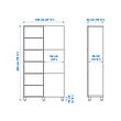 BESTÅ storage combination with doors