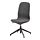 LÅNGFJÄLL - 辦公椅, Gunnared 深灰色/黑色 | IKEA 香港及澳門 - PE735484_S1