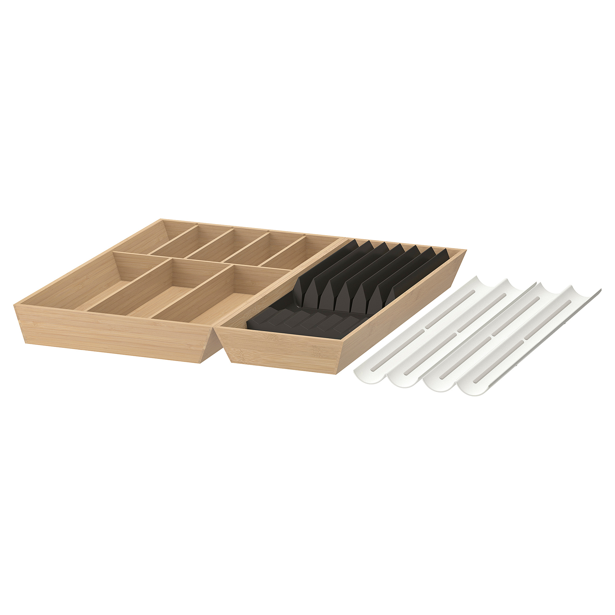 UPPDATERA cutlery+utsl trays/knife+spice rack