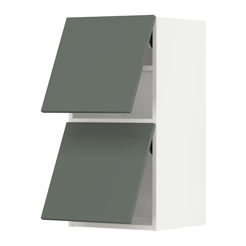 METOD wall cabinet horizontal w 2 doors