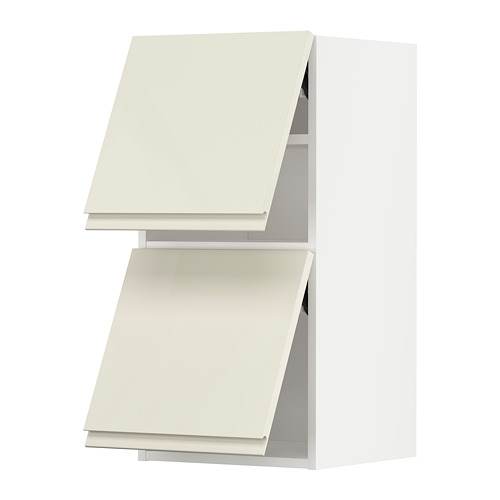 METOD wall cabinet horizontal w 2 doors