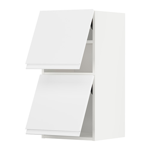 METOD wall cabinet horizontal w 2 doors