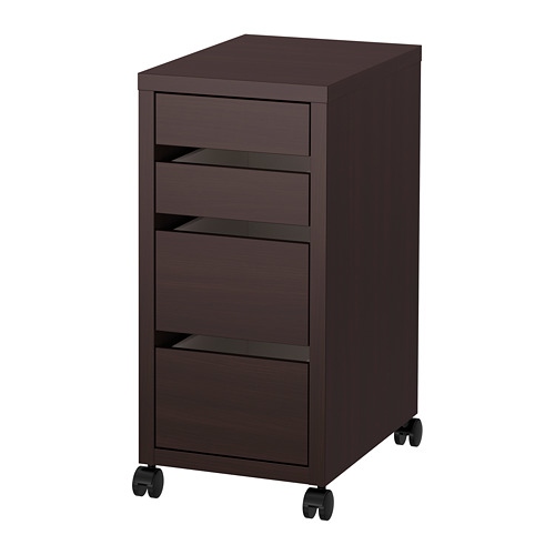 MICKE drawer unit on castors