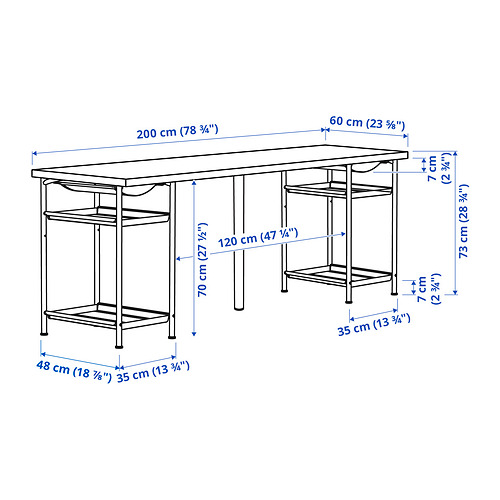 LAGKAPTEN/SPÄND desk