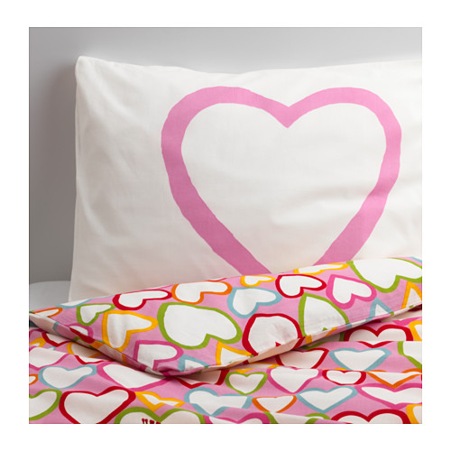 VITAMINER HJÄRTA duvet cover and pillowcase