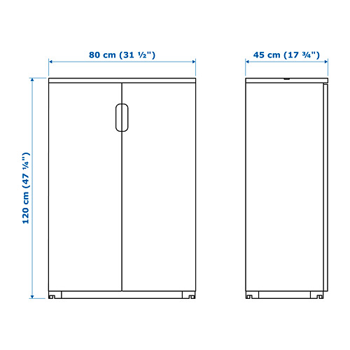 GALANT cabinet with doors