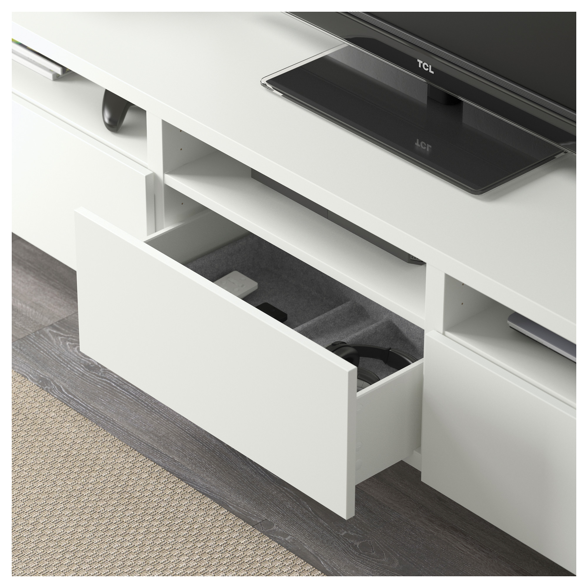 BESTÅ TV bench with drawers, Lappviken white IKEA Hong Kong and Macau