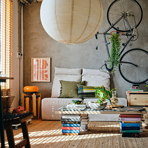 KOMPISHÄNG mattress/pouffe