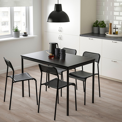 ADDE/SANDSBERG table and 4 chairs