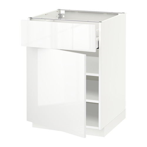 METOD/MAXIMERA base cabinet with drawer/door