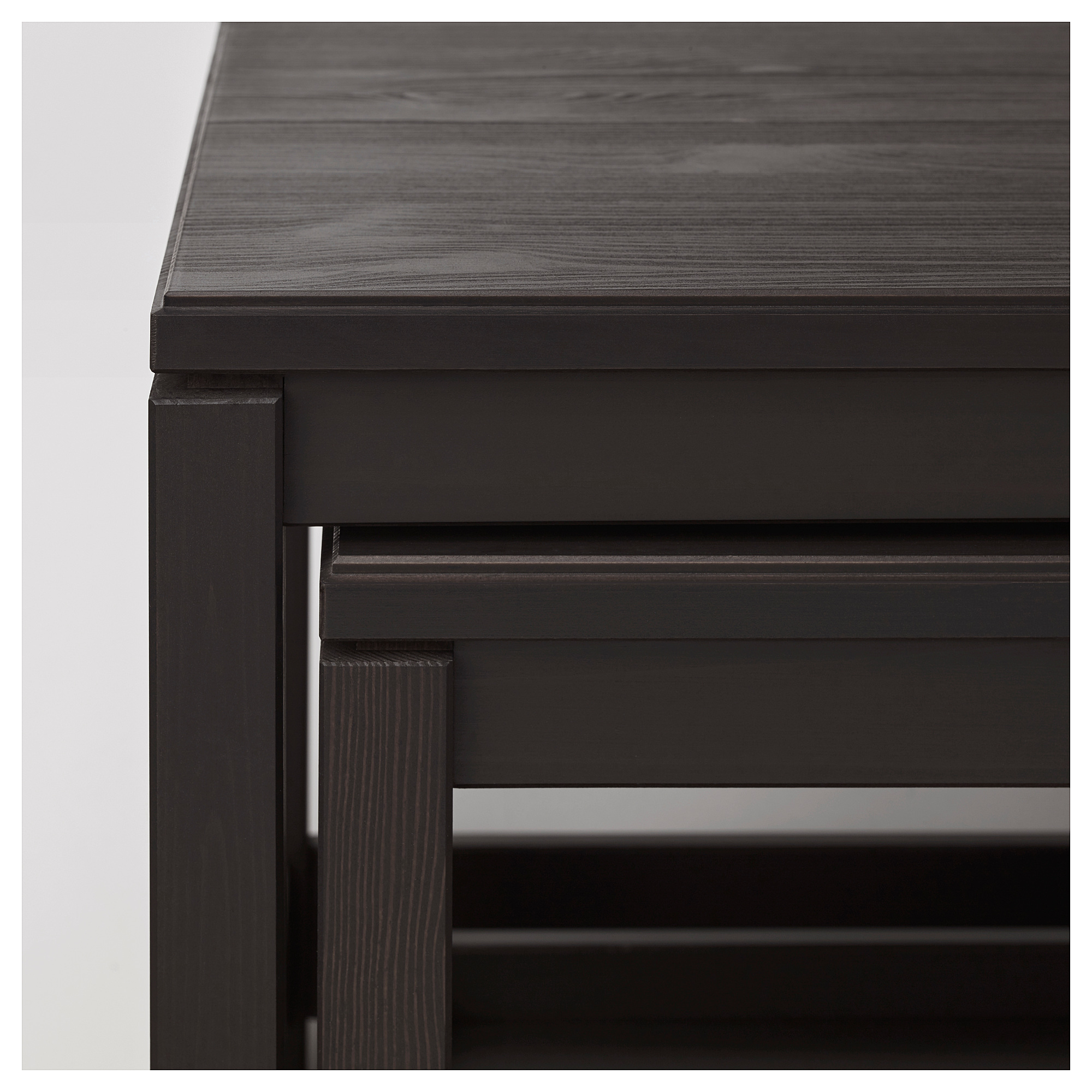 HAVSTA nest of tables, set of 2, dark brown IKEA Hong Kong and Macau