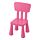 MAMMUT - 兒童椅, 室內/戶外用/粉紅色 | IKEA 香港及澳門 - PE735930_S1