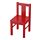 KRITTER - 兒童椅, 紅色 | IKEA 香港及澳門 - PE735972_S1