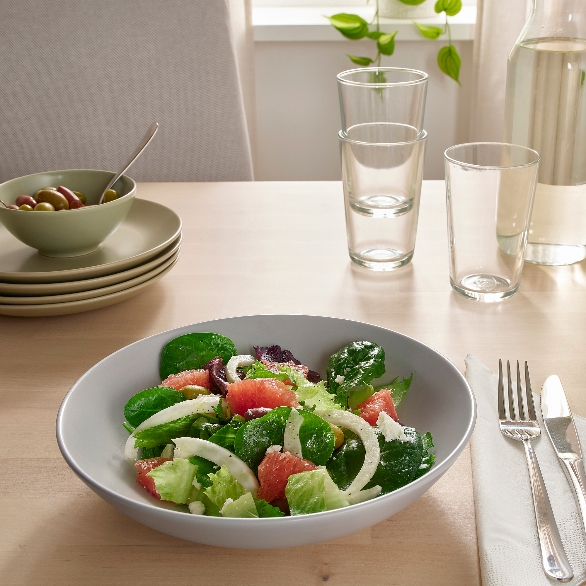 FÄRGKLAR deep plate