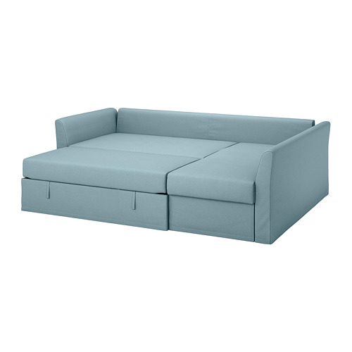 HOLMSUND corner sofa-bed