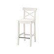 INGOLF bar stool with backrest